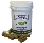 Dong Quai natural menopause product and herbal treatments for menopause.